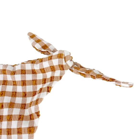 Andie Swim The Mandalay Bikini Bottom in Sparrow Gingham XL NWT - Picture 5 of 6